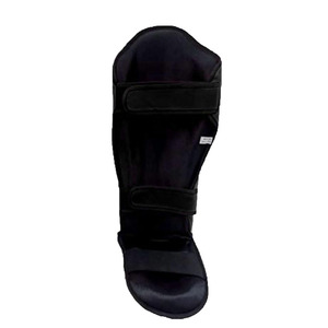 Protège-tibias de boxe et MMA en cuir PU léger avec fermeture auto-agrippante haute taille pour arts martiaux - Product Image 6