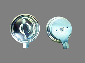 Serrure de boîte à incendie robuste en acier inoxydable, loquet de panneau d'hydrant d'incendie, remplacement de serrure ronde encastrée, serrure de boîte à incendie en acier inoxydable - Product Image 6
