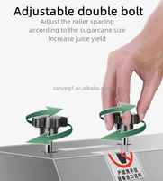 Machine à Jus de Canne à Sucre Commerciale Électrique Automatique de Table