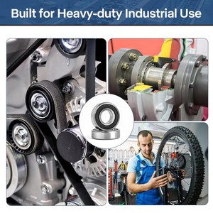 ตลับลูกปืนร่องลึกทำจากสเตนเลสสตีล R4 2RS R10 R8อุณหภูมิสูงและเสียงเบาสำหรับเครื่องจักร - Product Image 6