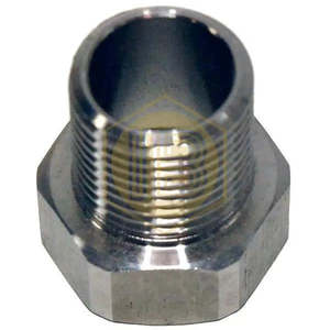 Adattatore convertitore in metallo da 5/8 BSP (femmina) a 1/2 BSP (maschio) - Product Image 1