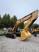 Excavatrice sur chenilles 336D2L d'occasion à faible nombre d'heures de fonctionnement, machine minière robuste en bon état à vendre