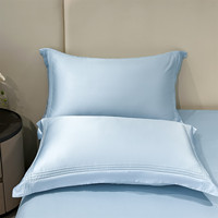 Parures de lit de luxe 100 % coton 300 fils/cm² 60S tissées, couleur unie élégante, draps-housses et housses de couette personnalisables, tailles Queen et King