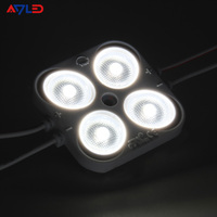Modules LED ADLED 4led SMD 2835, DC24V 3W 390LM IP67, garantie 7 ans, certifiés CE/RoHS, courant constant, dimmables