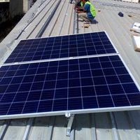 Support de fixation solaire photovoltaïque pour toiture industrielle en Zn-Al-Mg pour toiture en tuiles d'acier – Vente en gros