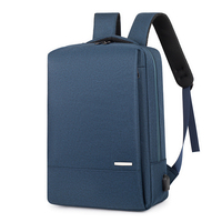 Sac à dos pour ordinateur portable de 14 pouces en nylon haut de gamme, tendance, simple, imperméable et durable pour les voyages d'affaires