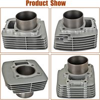 Kit de joints de culasse et de piston pour Honda Rancher TRX350 TRX 350 2000-2006, pièces de rechange 12100-HN5-670