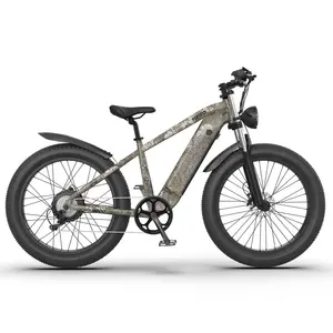 新しい人気の52V20Ahバッテリー電動ハイブリッドバイクダブルショルダービッグフォークBicicletas F/R油圧ブレーキ電動自転車
