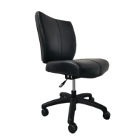 Tabouret de bar noir pour casino, chaise de poker