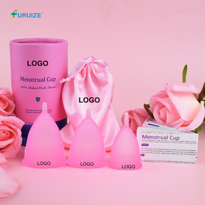 Furuize Vente en gros <span class=keywords><strong>de</strong></span> coupes menstruelles en silicone <span class=keywords><strong>de</strong></span> qualité médicale personnalisées, réutilisables, écologiques, produits d'hygiène féminine, coupes menstruelles Copa - Product Image 1
