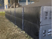 SXH218 Double caisson de basses passif de 18 pouces, caissons de basses puissants, haut-parleur PA de haute qualité, basses profondes, système sonore professionnel pour la scène