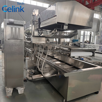 Machine à frire automatique continue pour frites, chips de pommes de terre, chips de bananes, friteuse à bande transporteuse pour aliments de collation