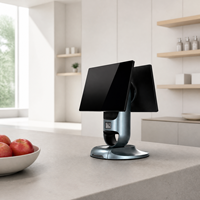 Terminal POS Android 15,6 Inci Layar Sentuh Kapasitif Ganda Mesin Kasir Sistem POS All-in-One Printer Prosesor Intel