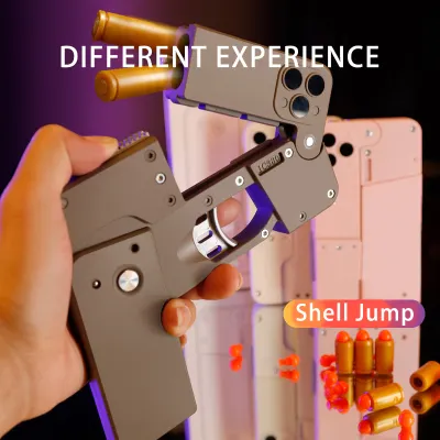 Brinquedo de simulação arma brinquedo arma modelo plástico pistola brinquedo interativo infantil