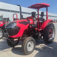 Usine de tracteurs agricoles Tavol 75 Hp 80 Hp 90 Hp 4wd de haute qualité