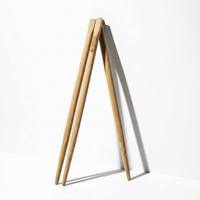 Bâtonnets de bambou naturel ronds jetables sans éclats, vente en gros directe usine pour barbecue en extérieur
