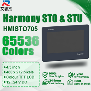 หน้าจอสัมผัสอุตสาหกรรม HMISTO705 รุ่นใหม่ ของแท้ Harmony STO ขนาด 4.3 นิ้ว 65536 สี ความละเอียด 480x272 พิกเซล จอ TFT LCD รุ่น HMISTO705 - Product Image 1