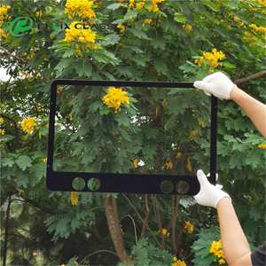 Revestimiento antirreflectante solar industrial personalizado, vidrio templado AR, alta transmitancia de luz, resistente al agua para pantalla LCD - Product Image 4