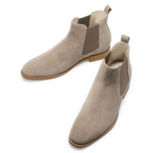botas con alzas hombre Zapatos del elevador de los hombres de las botas del Chelsea - Product Image 3