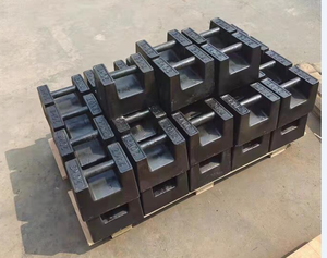 أوزان اختبار من الحديد الزهر 20 كجم، أوزان معايرة وفق معيار <span class=keywords><strong>OIML</strong></span>، سلسلة أوزان 200 كجم و500 كجم و1000 كجم، فئات M1 وM2 و<span class=keywords><strong>F1</strong></span> وفق معيار <span class=keywords><strong>OIML</strong></span> - Product Image 6