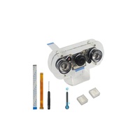 Caméra Raspberry Pi 4 Modèle B 8 en 1, caméra de vision nocturne, caméra 60/130 degrés + 50 cm FFC pour Raspberry Pi 4B / 3B+ / 3B / Zero W