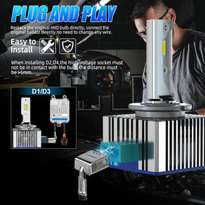 Popnow Car Light D1S D3S D2S D4S D5S D8S Lámpara LED para automóvil Serie D Accesorios para automóvil Faros LED para <span class=keywords><strong>Audi</strong></span> - Product Image 4