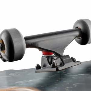 Vendita calda di colore nero macchia di <span class=keywords><strong>Skateboard</strong></span> completo di <span class=keywords><strong>Skateboard</strong></span> di stampa di Design personalizzato completo di camion e ruote - Product Image 6