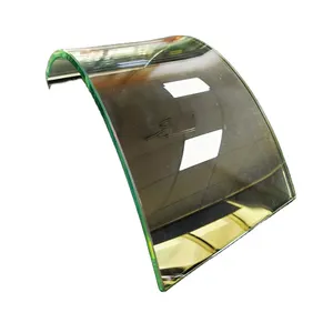 Manufacturers customize all kinds of curved tempered glass sheet curved glass