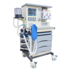 BJHRD GSM-IIIA O2 + аппарат для воздушной анестезии с монитором пациента для ветеринарии и проверки личности - Product Image 3