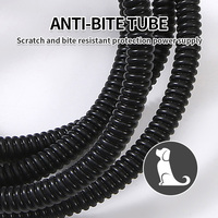 Tapis chauffant électrique pour animaux de compagnie toutes saisons, couverture chauffante anti-morsure, imperméable, protection contre la surchauffe pour chiens et chats