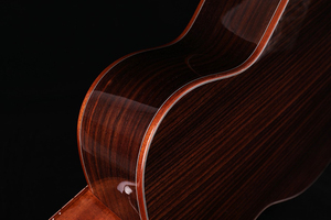รับผลิตกีตาร์โปร่งแบบ OEM จากจีน ขายส่ง กีตาร์โปร่งขนาด 41 นิ้ว หน้าไม้ซีดาร์แท้ เคลือบเงาอย่างดี รุ่น D-90 - Product Image 6