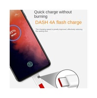OnePlus 8T 65W-Ligne de Données de Charge Flash 5A Double Type-C Portable USB Téléphone Mobile Charge Rapide avec Veste TPE