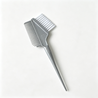 Brosse à colorer les cheveux professionnelle en plastique avec manche en queue de rat, outil portable pour coloration et mèches en salon, logo personnalisé