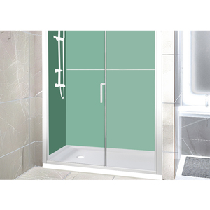 Accessoire acrylique pour salle de bain douche toilette 60 "x 36" Base de douche en acrylique blanc antidérapant - Product Image 1