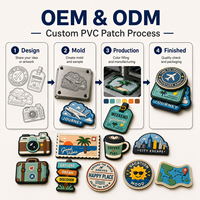 Badge en caoutchouc souple PVC pour valises, appareils photo et bagages – Motif avion – Idéal pour les voyages et les vacances