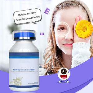 Tableta de éster de luteína de arándano personalizada Suplementos de luteína para el cuidado de los ojos Tabletas masticables - Product Image 1