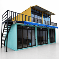 DYCE Maisonnette de luxe moderne en kit, structure en acier anticorrosion, hôtel préfabriqué, bureau modulaire en conteneur