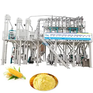 New price 50 ton per day maize flour mill of making machine corn grits