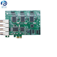 Mesin cetak PCB multilapis FR-4 6 lapis pabrikan PCBA Tiongkok dengan pemolesan permukaan emas