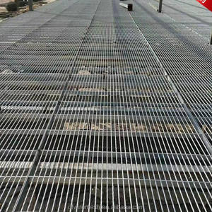 Grille en acier galvanisé pour plancher en treillis métallique pour plateforme d'entrepôt Marche d'escalier - Product Image 2