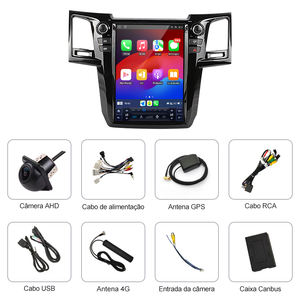 STWEI para Toyota Fortuner Hilux Revo 2004-2015, Carplay Android 13, Pantalla Tesla, Reproductor Multimedia para Auto, Unidad Principal, GPS, Audio, <span class=keywords><strong>Radio</strong></span> - Product Image 5