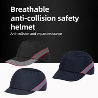 Casquette de sécurité circulaire en gros, sans fente, 2 points de suspension, pour usage industriel et de construction