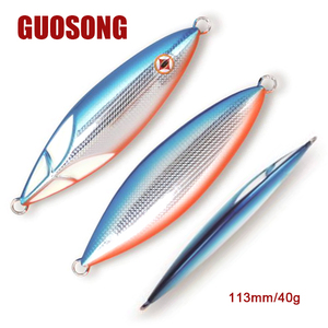 Leurre de pêche Hard Artificial 113mm/150g Dubstep Alloy UV Metal Slow Jig pour la pêche au jigging, au bar, en mer, en bateau et en eaux profondes - Product Image 3
