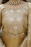 Ensemble Lehenga Kurta en soie Banarasi pure, tenue de mariage traditionnelle indienne pour femmes, broderie artisanale lourde, robe ethnique de fête
