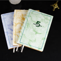 Notizbuch Journal Cuaderno papier de pierre vierge personnalisé cahier de papier de marbre noir de luxe pour les adolescents