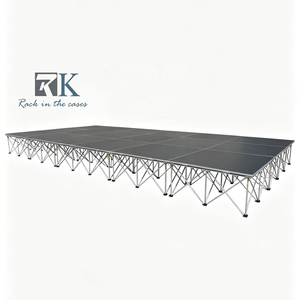 Escenario Portátil de Instalación Rápida, Plataforma para Conciertos, Escenario Elevado para Batería, Escenario Inteligente - Product Image 1