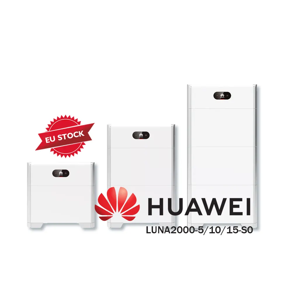 Huawei в Германии, запасы Luna 5 кВтч, аккумуляторы, фотоэлектрические аккумуляторы, солнечные батареи, 20 кВт