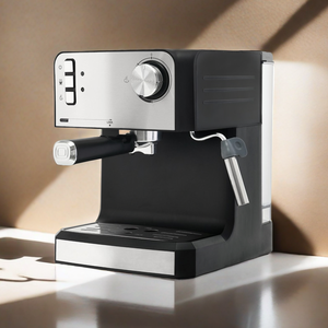 Cafetera Espresso eléctrica moderna para el hogar de nuevo diseño con vaporizador para Capuchinos y café con leche perfectos para uso doméstico y de oficina - Product Image 1