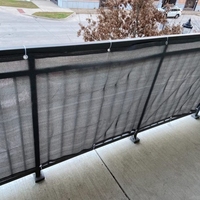 Rouleau de filet d'ombrage en HDPE PE anti-UV, filet d'ombrage tissé pour l'agriculture, le jardin, le balcon