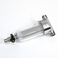 Filtre à sédiments pour toute la maison en acier inoxydable 304, 40 microns, manuel, pour usage extérieur, préfiltre pour robinet et eau de puits